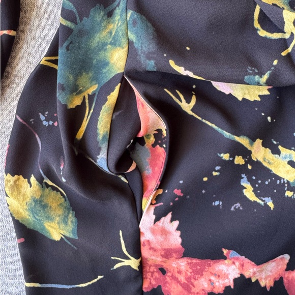 BCBGMaxAzria Black Floral Romper - Picture 9 of 12